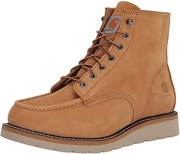 Carhartt Men's 6-inch Moc Soft Toe Wedge Boot