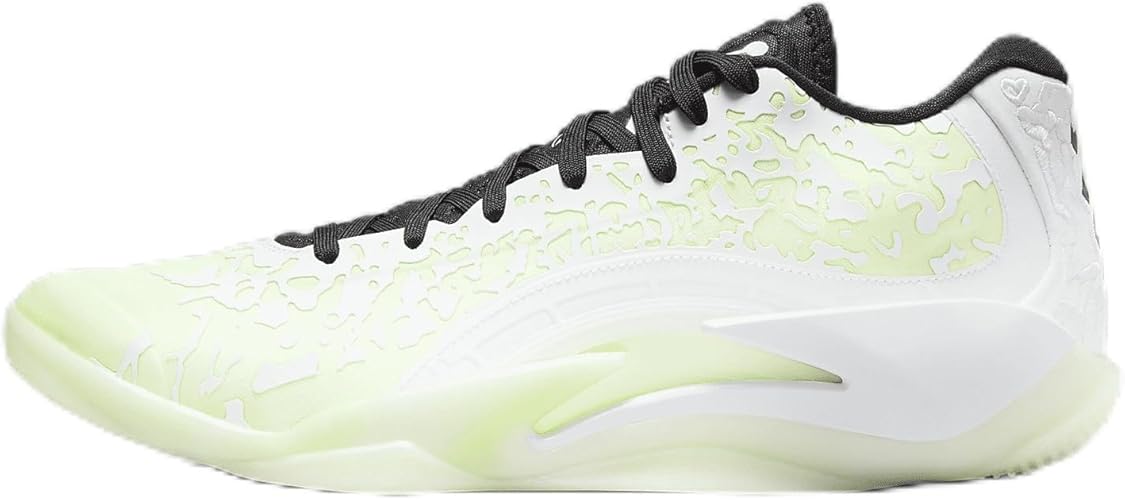 Jordan Zion 3 Men's Shoes (DR0675-110, White/Black/Barely Volt/White)