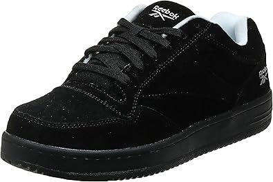 Reebok Work Men's RB1910 Skateboard Work Shoe Black RB1920 Soyay Safety Toe