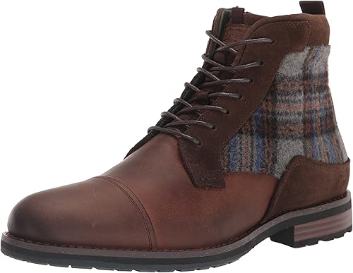 STACY ADAMS Men's Octavius Cap Toe Inside Zip Boot Fashion