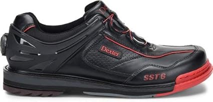 Dexter SST 6 Hybrid BOA Mens Wide Size 8, Black/Red