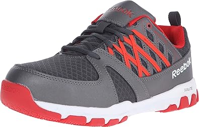 Reebok mens Sublite Work Safety Toe Athletic Work Industrial Construction Shoe, Grey, 8 US