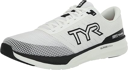 TYR SR110816 Tempo Runner WHT/BLK 16