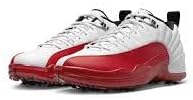 Nike Air Jordan 12 Low G Cherry DH4120-161 Jordan 12G Cherry Golf Shoes, red US 8