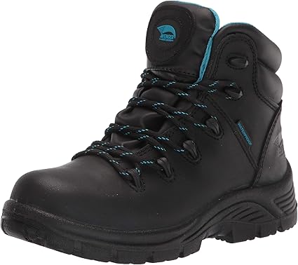 FSI FOOTWEAR SPECIALTIES INTERNATIONAL Women's 7673 Framer Black Leather Soft Toe EH Work Boots