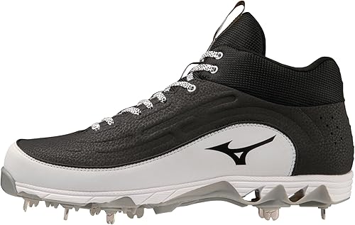 Mizuno Men's 9-Spike Ambition 3 Mid Baseball Cleats