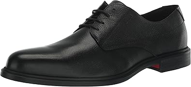 HUGO Men's Kerr Grainy Leather Pointed Derby Shoe Oxford