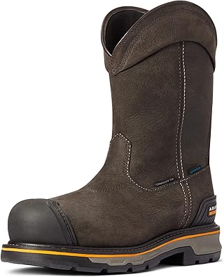 Ariat mens Stump Jumper Pull-on Waterproof Composite Toe Work Boot