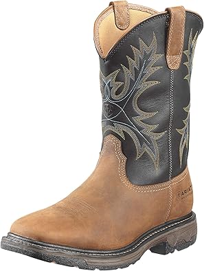 Ariat mens Workhog Wide Square Toe Work Boot