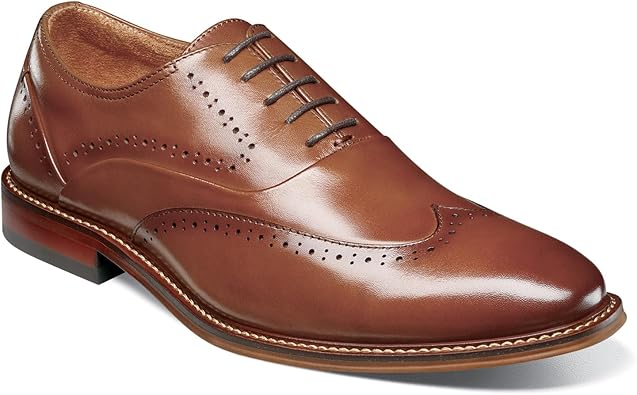 STACY ADAMS Men's MacArthur Wing Tip Oxford