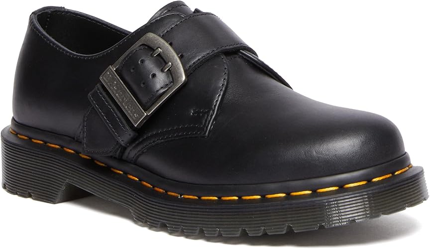 Dr. Martens Women's 1461 Oxford, Black Classic Pull Up, 5