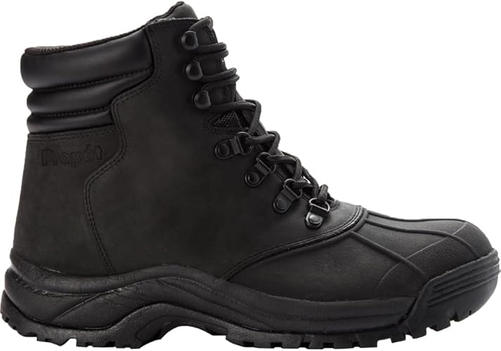 Propet Mens Blizzard Mid Lace Snow Boots