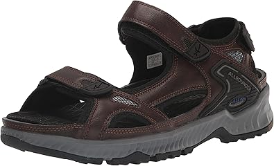 ALLROUNDER by MEPHISTO Men's Honduras Sandal, Dk Brown, 6