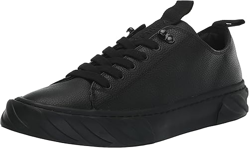 KARL LAGERFELD Men's Leather Low Top Lowtop Sneaker