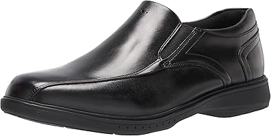 Nunn Bush Men's Pro Bicycle Toe Slip-on with Kore Slip Resistant Comfort Technology Loafer