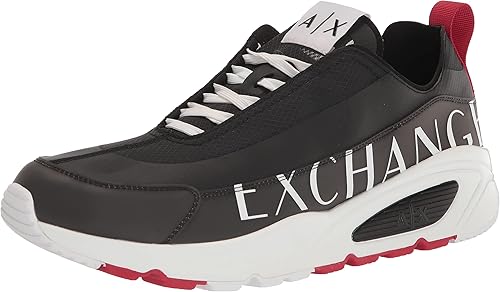 Armani Exchange Men's Big Side Logo Fashion Sneakers