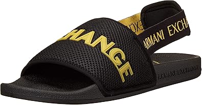 Armani Exchange Men's Slingback Sandal Slide