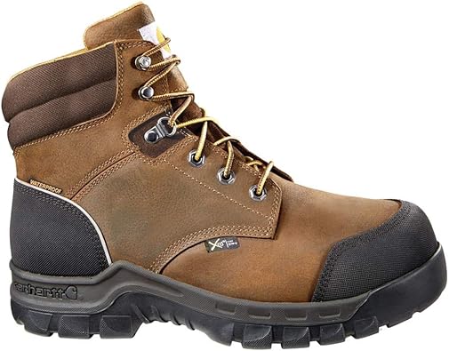 Carhartt Men's Cmf6720 Waterproof Met Guard 6-inch Comp Toe Boot