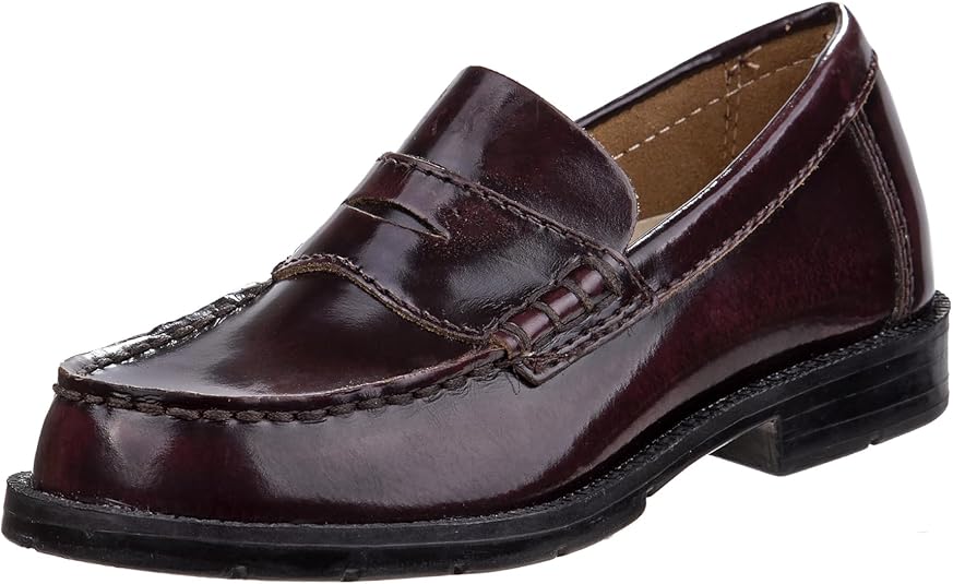 Mens Dress Casual Classic Penny Loafers Leather Shoes (Adult)