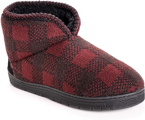 MUK LUKS Men's Mark Slipper-Oxblood