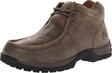 Roper Men's Performance 2-Eyelet Ankle Boot, Brown