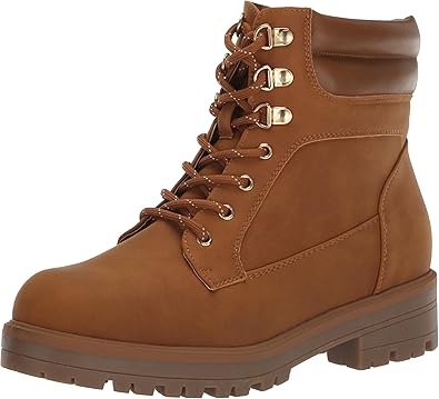 AVENUE Women's Cloudwalkers Wide FIT Hiker Boot Aviva Ankle, Brown, 13