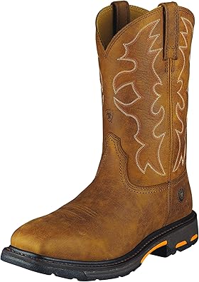 Ariat mens Workhog Wide Square Toe Work Boot