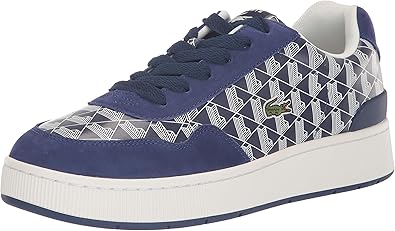 Lacoste Men's ACE Clip Sneaker, GRN/WHT, 9