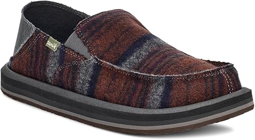 Sanuk Men's Donny Felt Stripe Sneaker