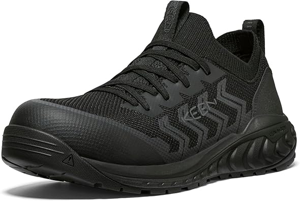 KEEN Utility Men's, Arvada Shift Comp Toe Work Sneaker Black