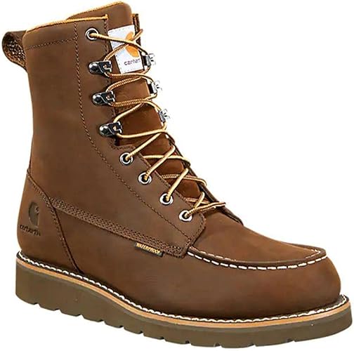 Carhartt Men's Waterproof 8-inch Moc Soft Toe Wedge Boot