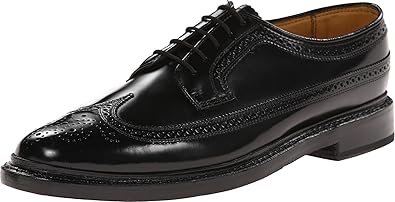 Florsheim Kenmoor Wingtip Oxford Heritage Calf Black 13 D (M)