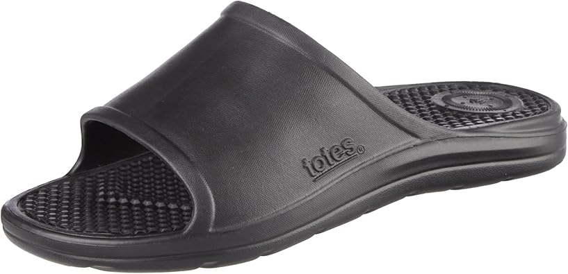 totes Men's Everywear Slide Sandal