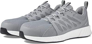 Reebok Men's Rb5423 Fusion Flexweave Work Construction Shoe Grey Safety