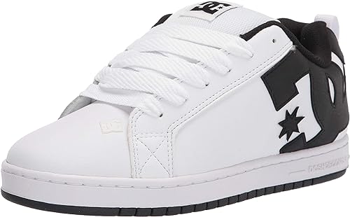 DC Men's Court Graffik Casual Low Top Skate Shoe Sneaker