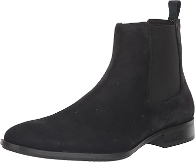 BOSS Men's Colby Suede Leather Chelsea Boot Hiking Shoe