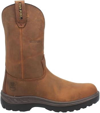 Dan Post Boots Mens Cummins Waterproof Steel Toe Work Safety Shoes Casual - Brown - Size 11 W