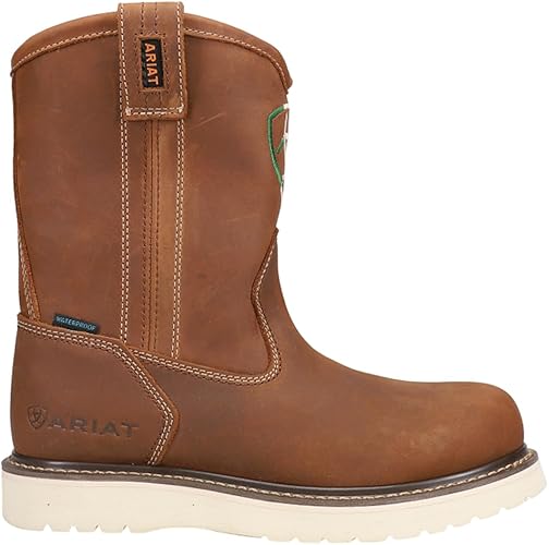 Ariat mens Rebar Wedge Orgullo Mexicano Waterproof Work Boot