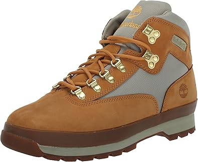 Timberland Men's Euro Sprint Hiking Boots, Wheat Nubuck, 14