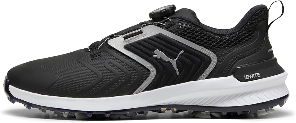 PUMA GOLF Men's Ignite Innovate DISC Sneaker, 8 White