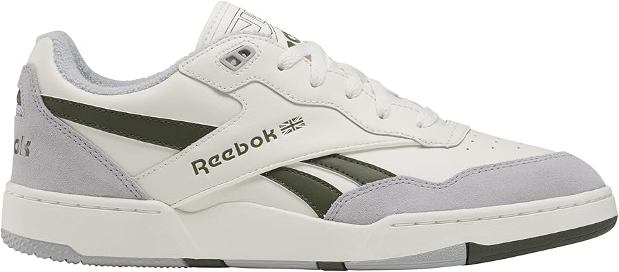 Reebok Unisex BB 4000 II Sneaker, Chalk/Varsity Green/Vintage Chalk, 9 US Men