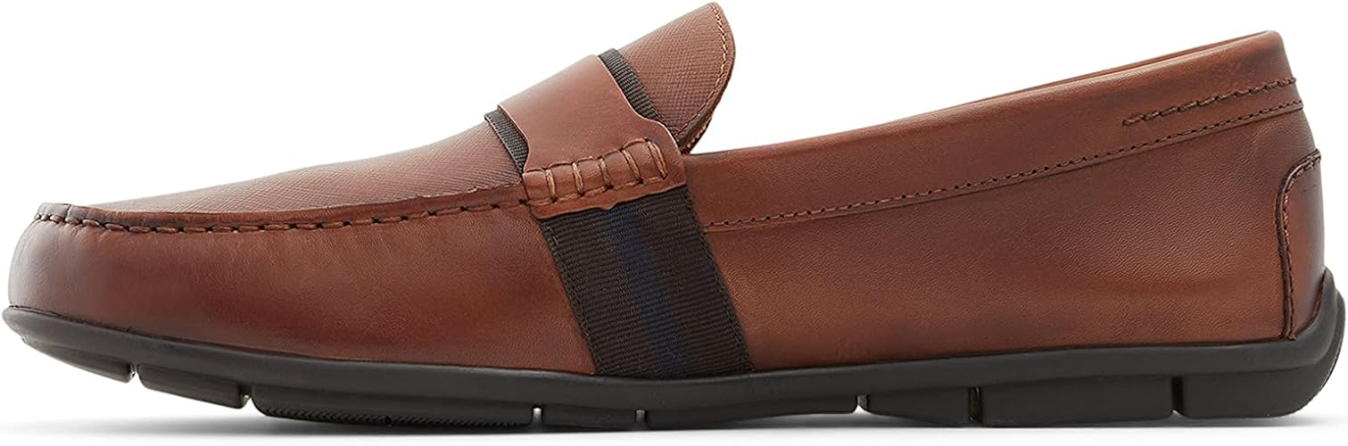 ALDO Men's Damianflex Moccasin, Cognac, 11