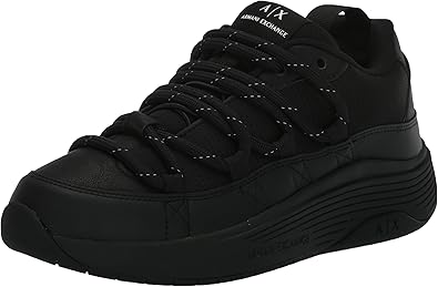 Armani Exchange Men's Chunky Sole Lace Up Sneaker