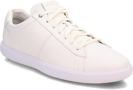 Cole Haan mens Reagan Lace Up Sneaker, Optical White, 13 US