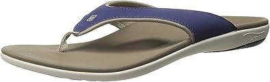 Spenco Men's Yumi Flip Flop Sandal, Medieval Blue, 12 Medium US