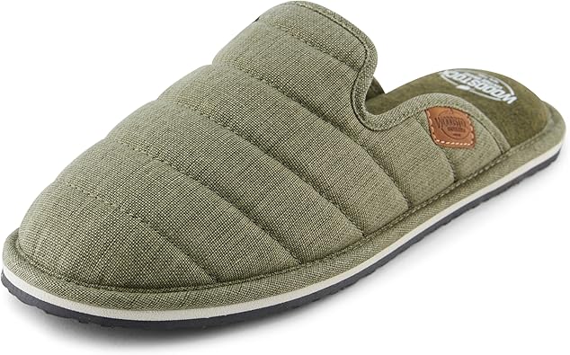 WOODSTOCK VINTAGE BRAND NEW YORK Mens Baboosh Hemp Lounger Slipper Indoor