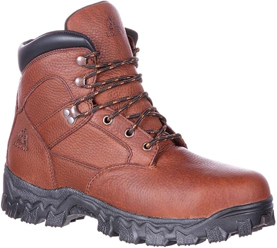 ROCKY Men's Alpha Force Steel Toe Fully Puncture-resista Construction Boot