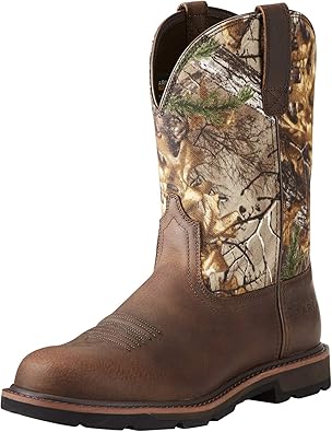 Ariat Men's Groundbreaker Wide Square Toe Steel Toe Work Boot