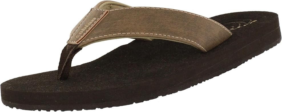 Cobian mens Floater 2 Cement Flip Flops