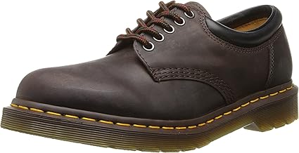 Dr. Martens mens 8053 oxfords shoes, Gaucho Crazy Horse, 6 Women 5 Men US